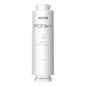 VEVOR PCF Replace Filter, 6-layer PCF Composite Water Filter Replacement, PCF Composite Filter, Reduces Chlorine & Odor