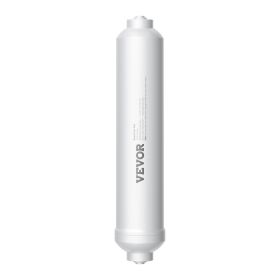 VEVOR Remineralization Filter, 1100 Gallons Remineralization Water Filter Replacement, 1/4" Quick Connect Mineral Filter